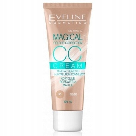 

Eveline Magical CC nr 53 Beige Krem CC 30ml