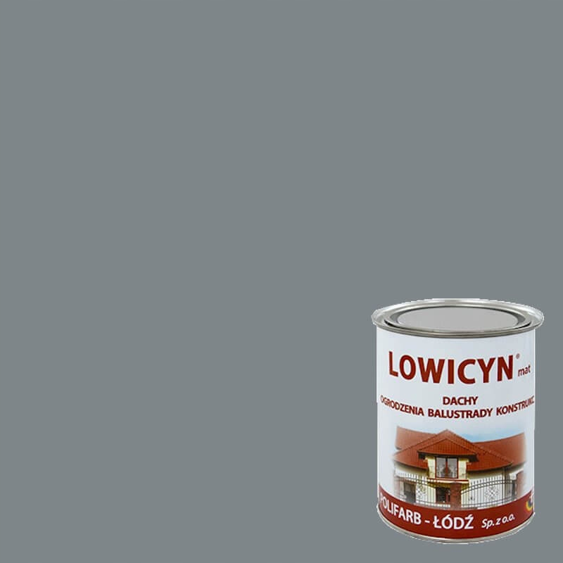 

Farba Lowicyn Szary Jasny RAL7046 0,8L Polifarb Łó