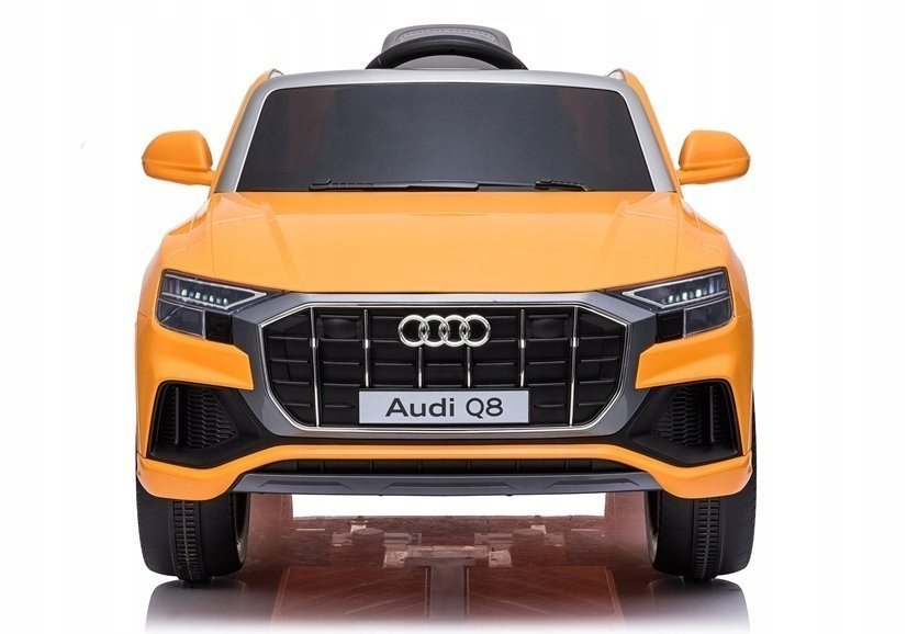Auto na Akumulator Audi Q8 Żółty Lakierowany Wiek dziecka 3 lata +