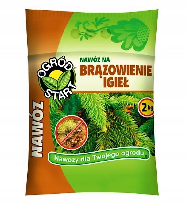 

Nawóz brązowienie igieł Ogród Start granulat 2kg
