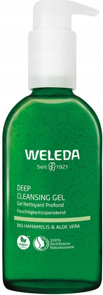 Weleda Hloubkově čistící gel na mytí obličeje s aloe vera a hydrolátem