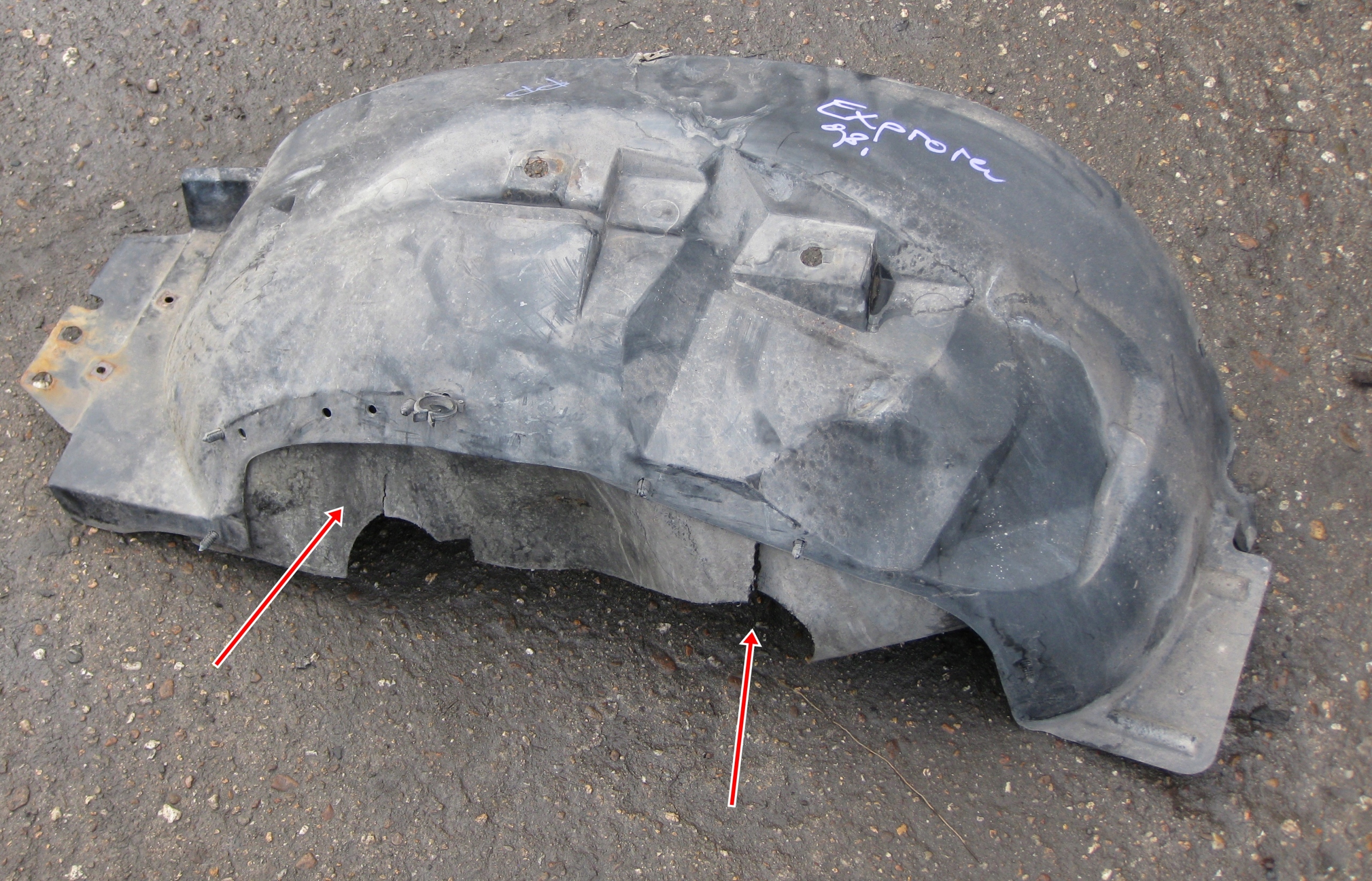 FORD EXPLORER II FL 98R mudguard right front F77B-16044-BA