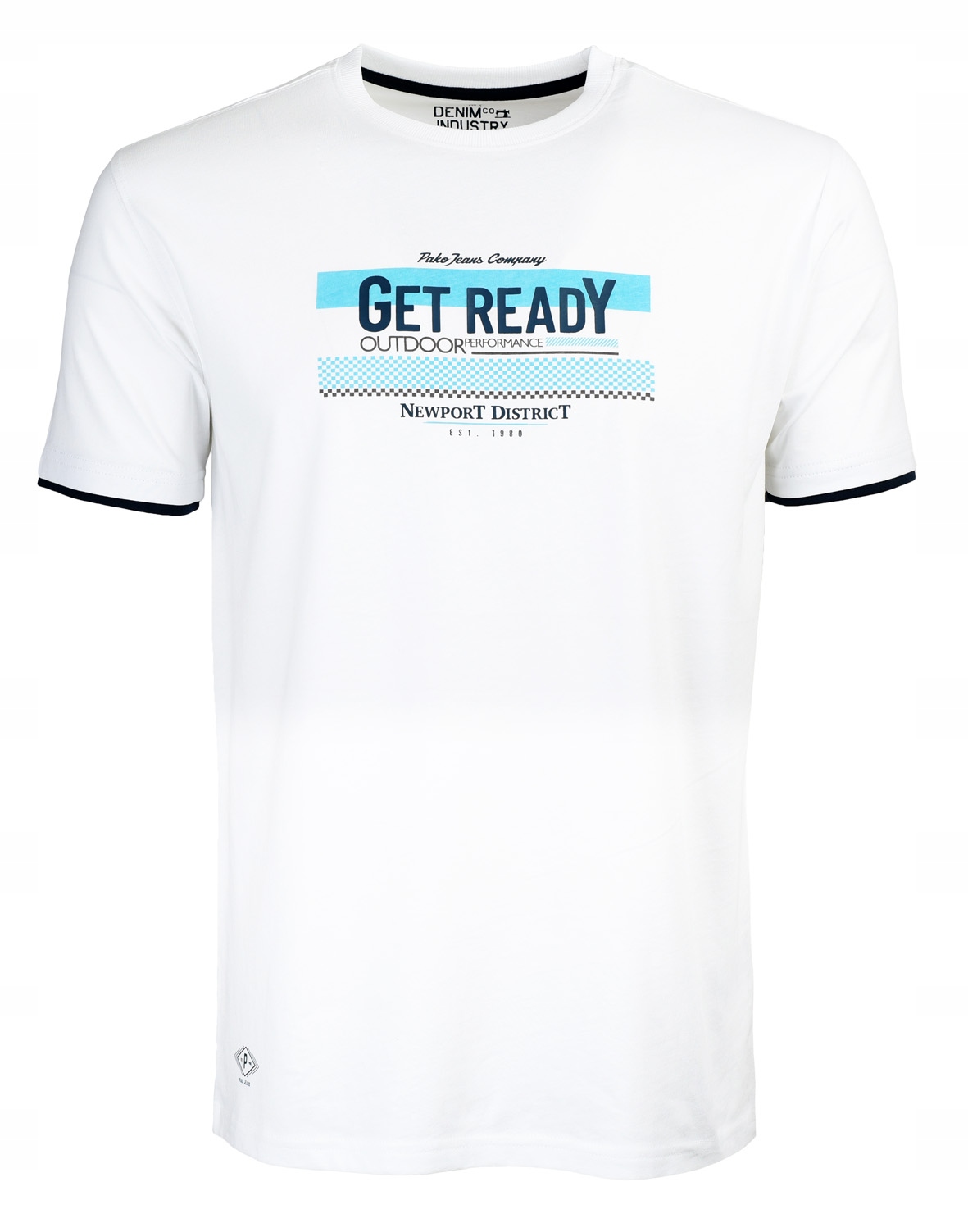 

T-shirt męski koszulka bawełniana Ready biały XXXL