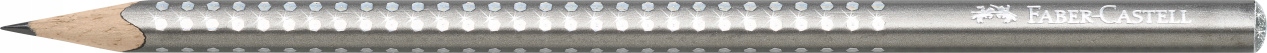 

Ołówek Faber-Castell Sparkle Pearl, B, srebrny