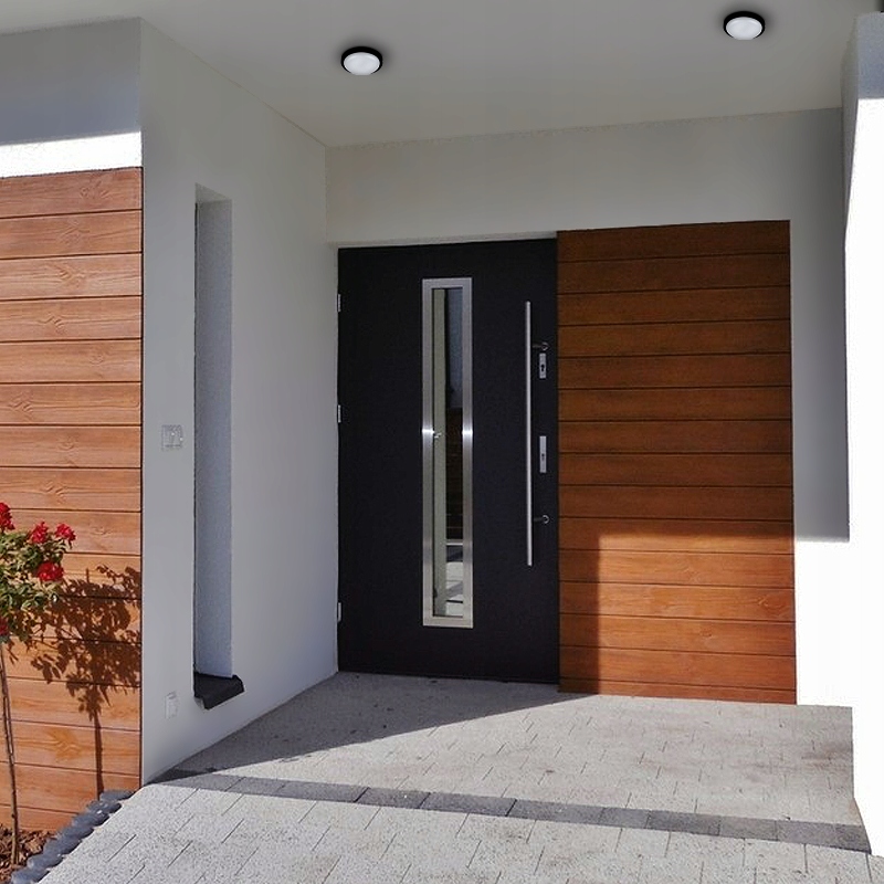 PLAFON LED LAMPA ZEWNĘTRZNA SUFITOWA 18W WODOODPORNA IP54 Rodzaj plafon