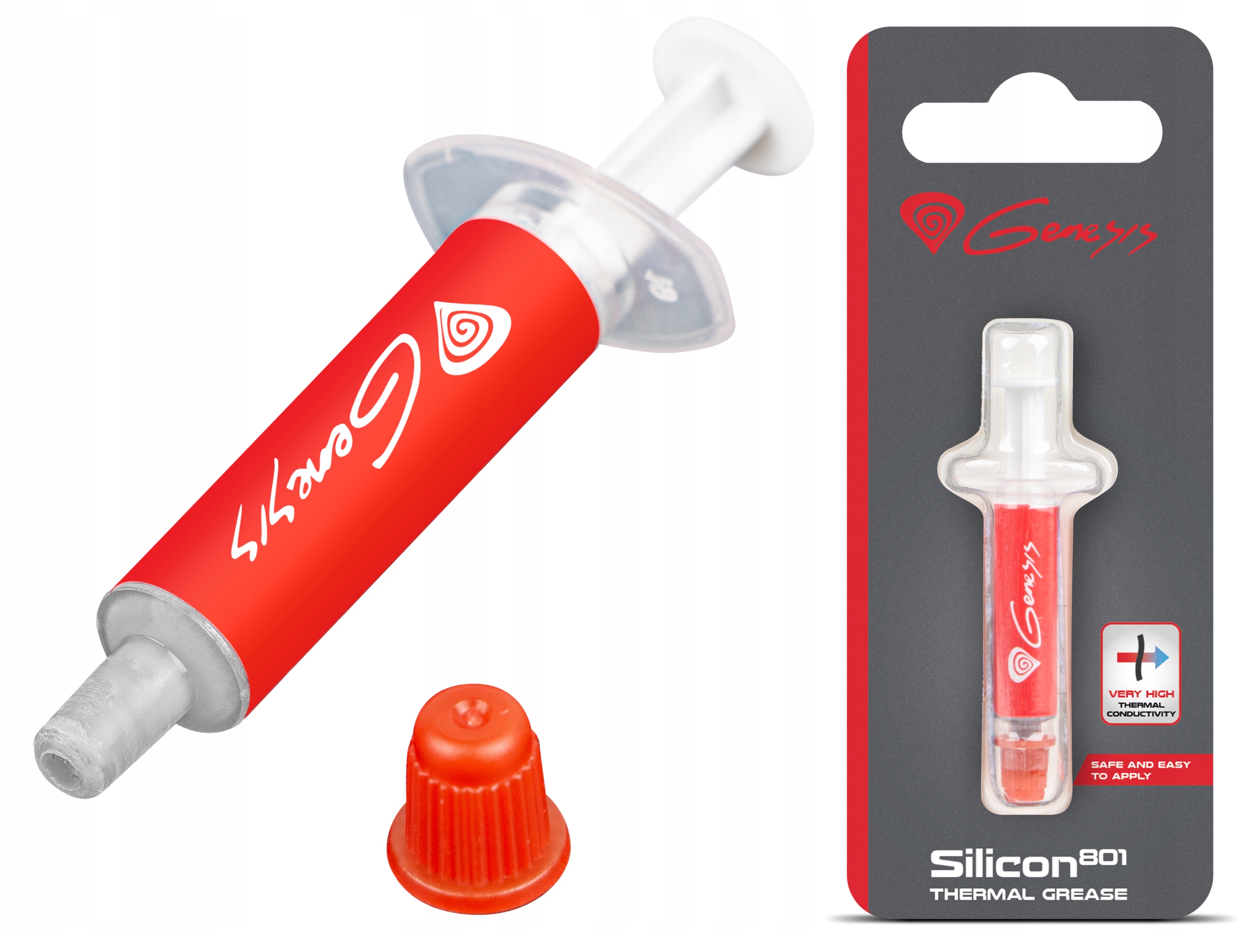

Pasta Termoprzewodząca Genesis Silicon 801 0,5G