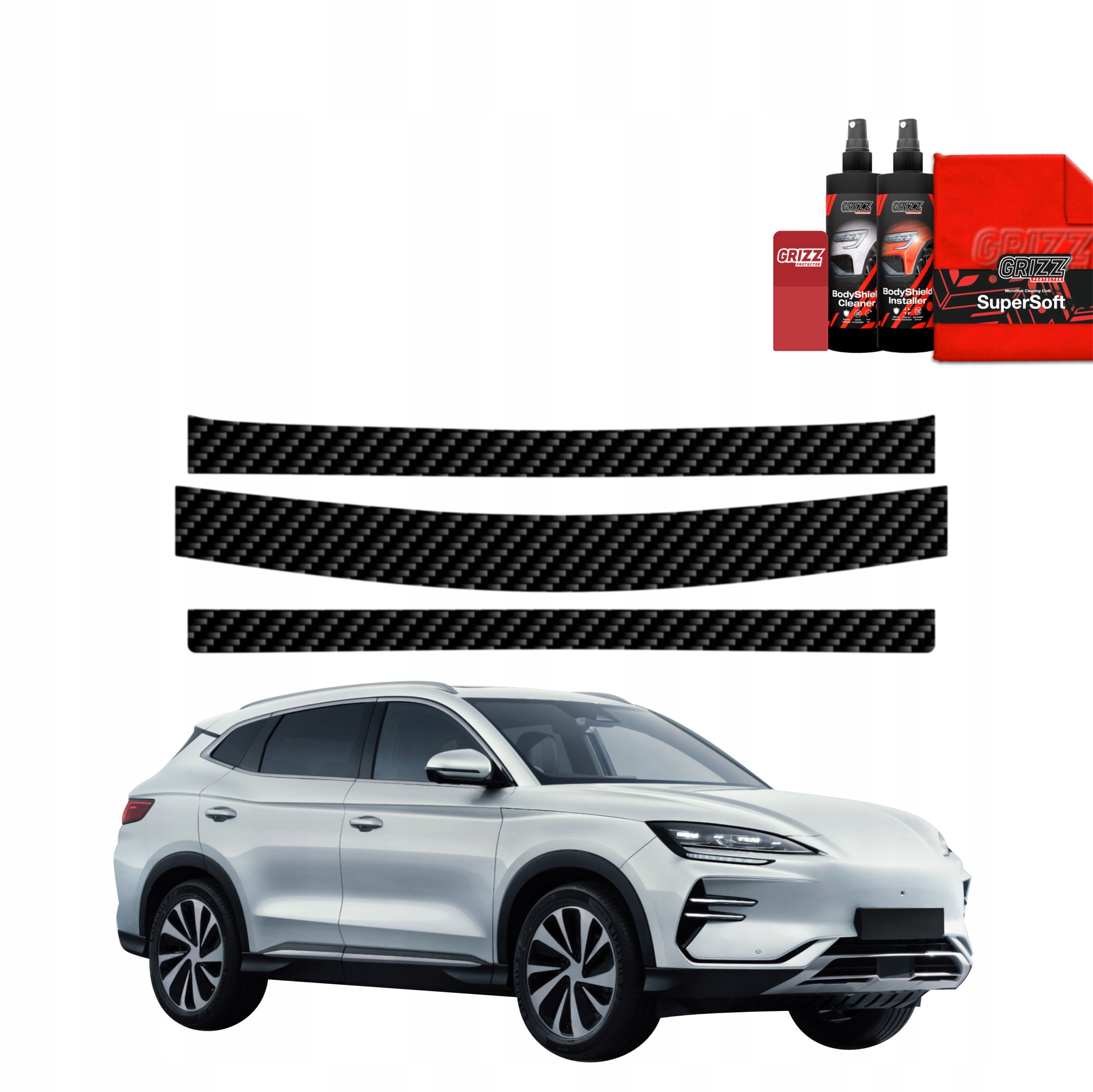 3v1 Fólie na práh zavazadlového prostoru pro Byd Seal U (2024-2025)