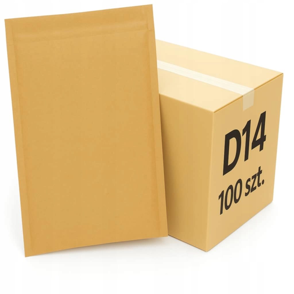 Коричневые конверты с пузырьками D14 14D strong STRONG-100 шт.