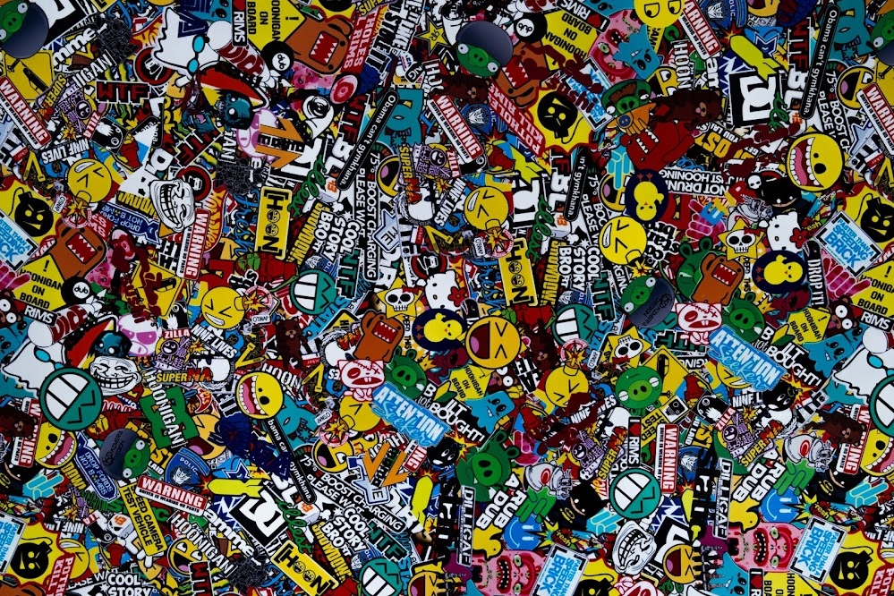 FOLIA STICKERBOOMB NAKLEJKI NA XBOX PlayStation Producent inny