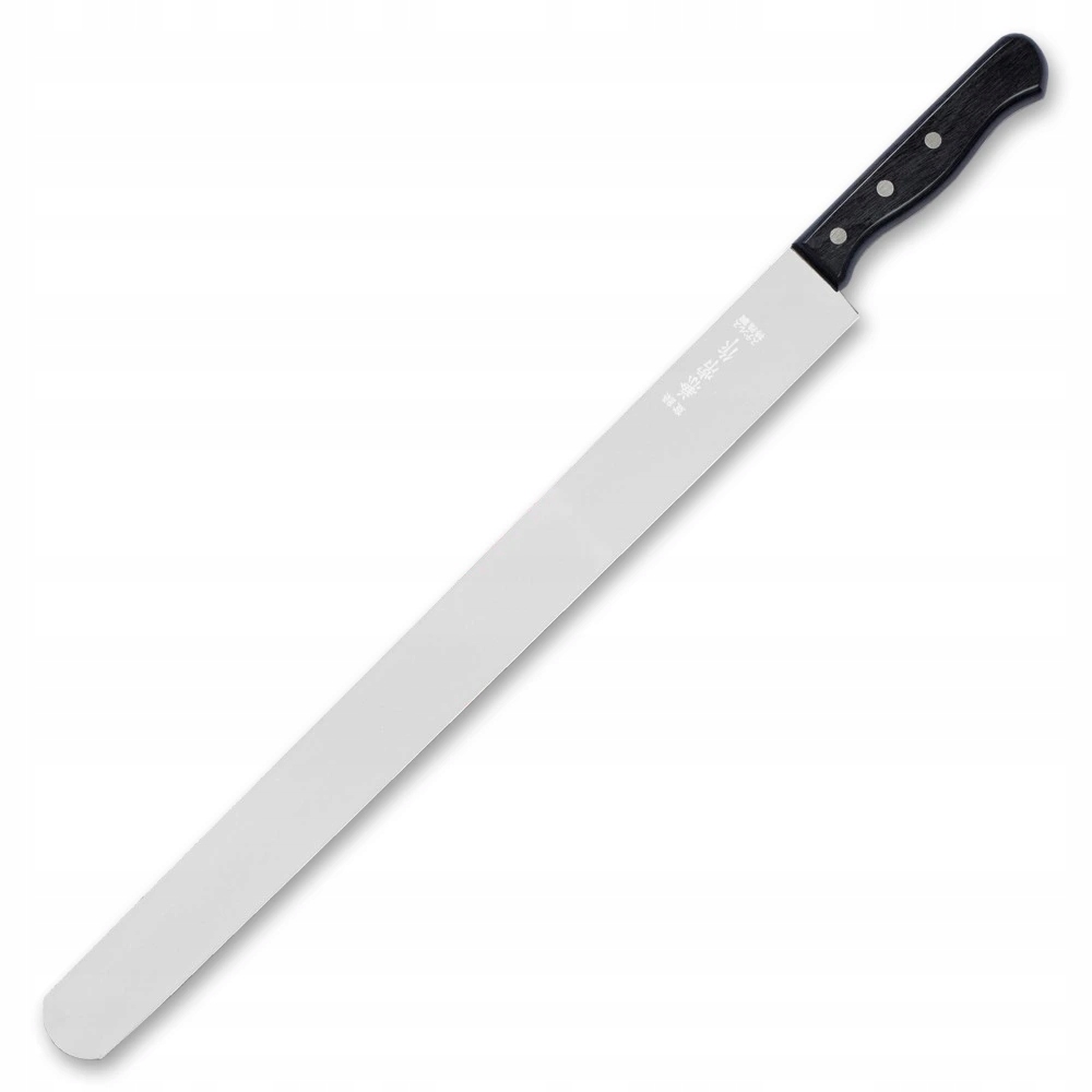 Levně Cukrářský nůž na prokrajování korpusů dortů hladký 450 mm