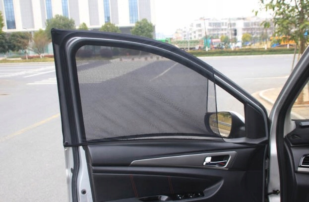 SAMOCHODOWA OSŁONA SIATKA PRZECIWSŁONECZNA CZARNA Producent inny