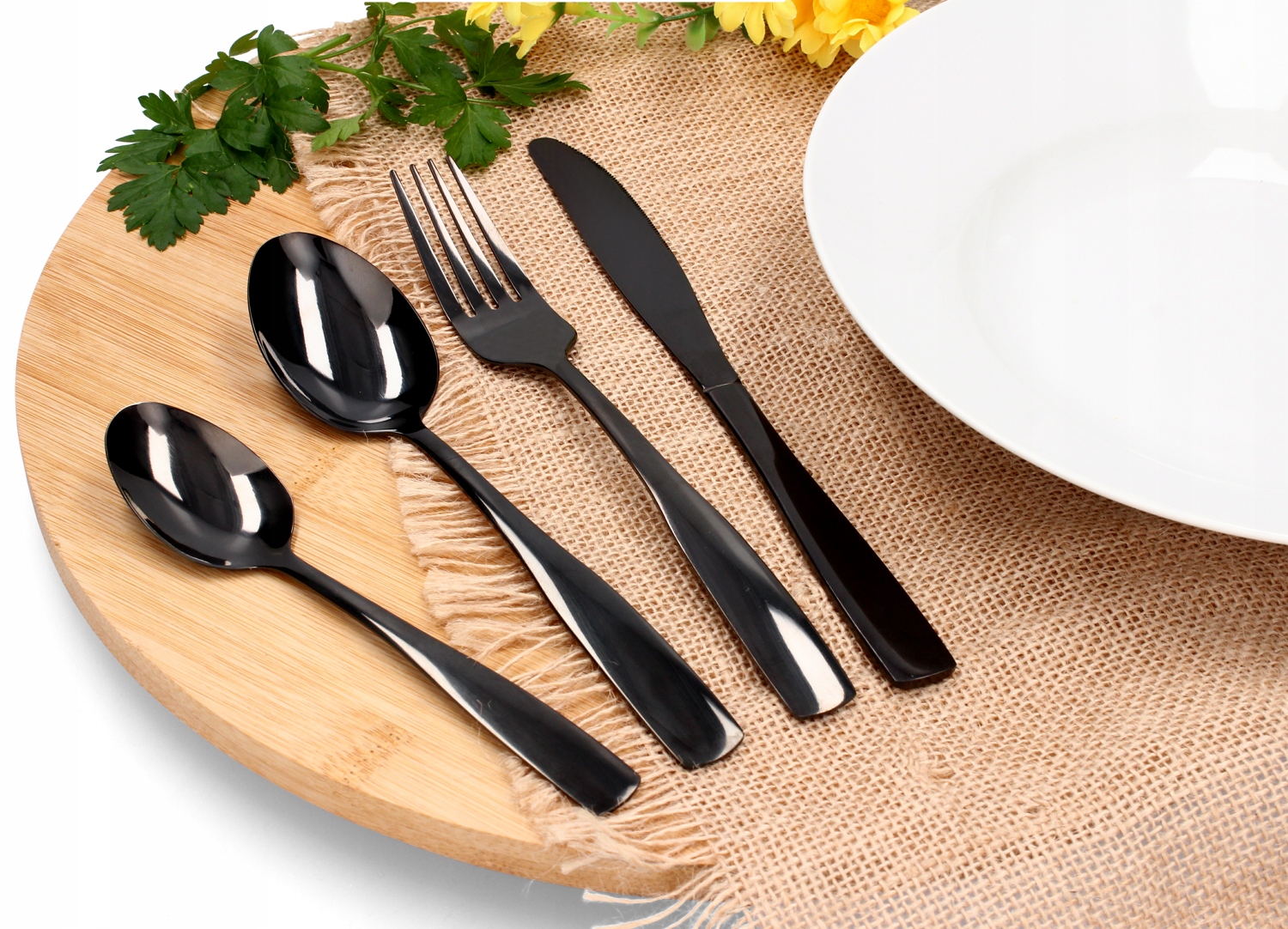 KOMPLET SZTUĆCE 24 ELEMENTY ZESTAW DLA 6 OSÓB EAN (GTIN) 5900779810587