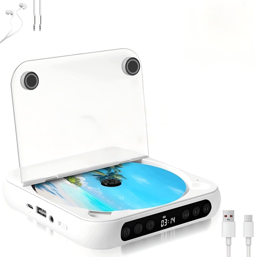 Přenosný MP3 Přehrávač Bluetooth S Funkcí Ab Repeat Usb Led Reproduktor