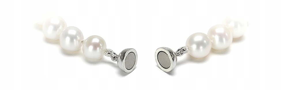 PERŁY 6-6,5 MM - BRANSOLETA ZAPIĘCIEM MAGNETYCZNYM Marka Gemapolis