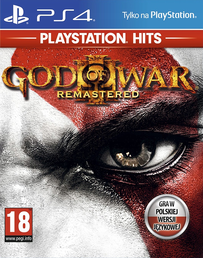 God of War 3 HITS PS4 польский дистрибутив