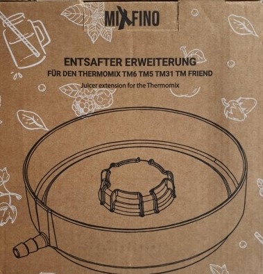 MixFino SOKOWIRÓWKA PAROWA Thermomix TM6 TM5 TM31 MixFino Made in Germany Model TM6 TM5