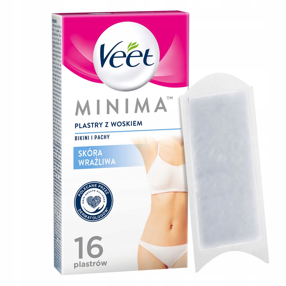 

Veet plastry do depilacji bikini pach wrażliwa