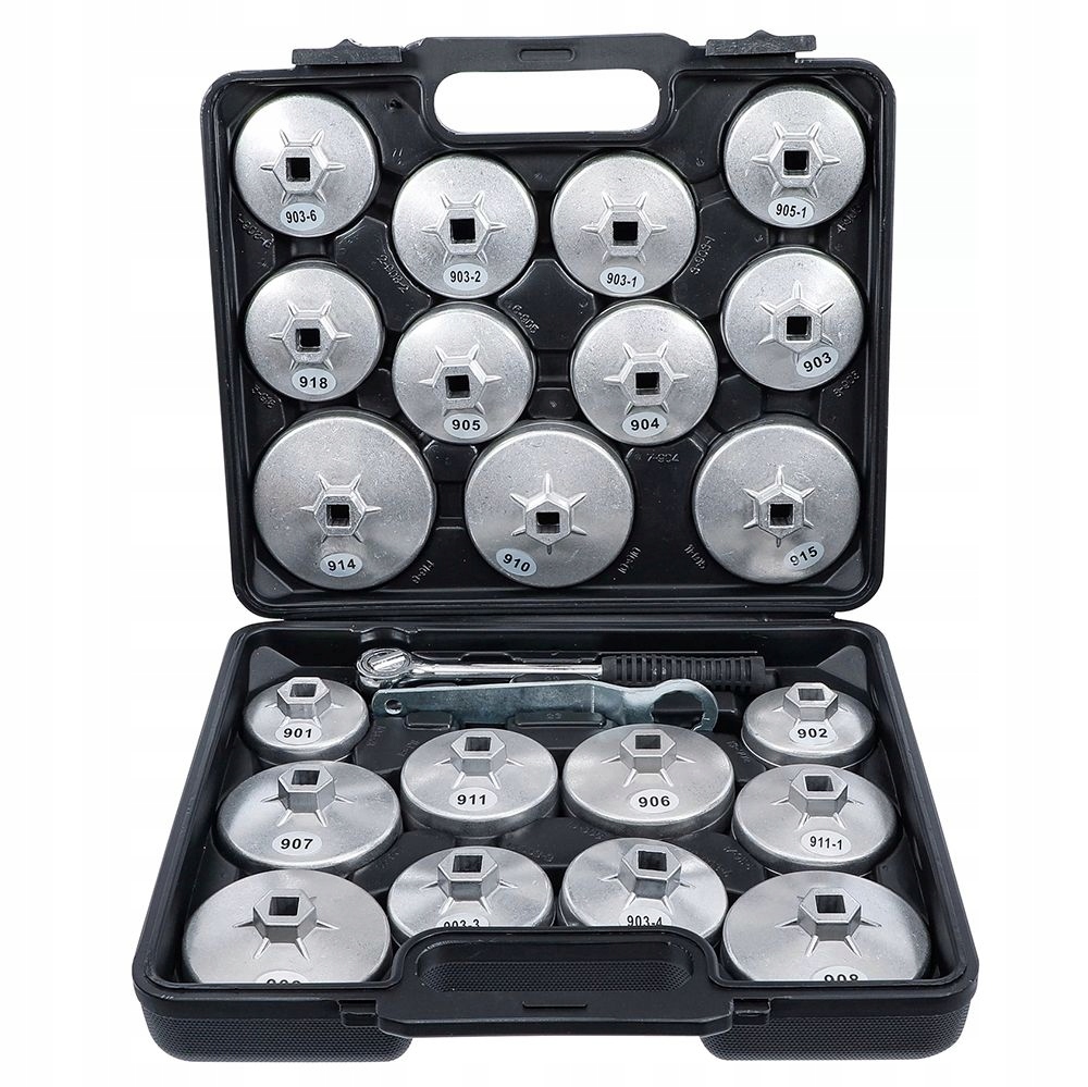 Sada kľúčov na olejové filtre 12,5 mm (1/2"), Bgs Diy 1035 23 ks