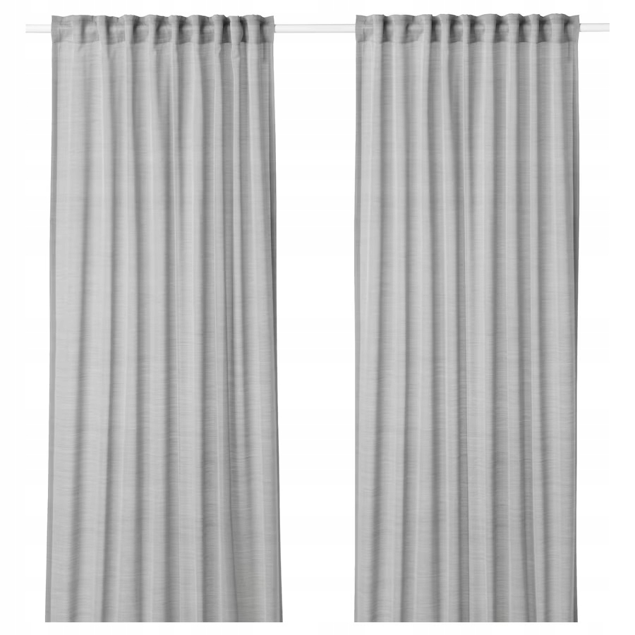 

Ikea Hilja Zasłona 2 szt.145x300 cm Szary