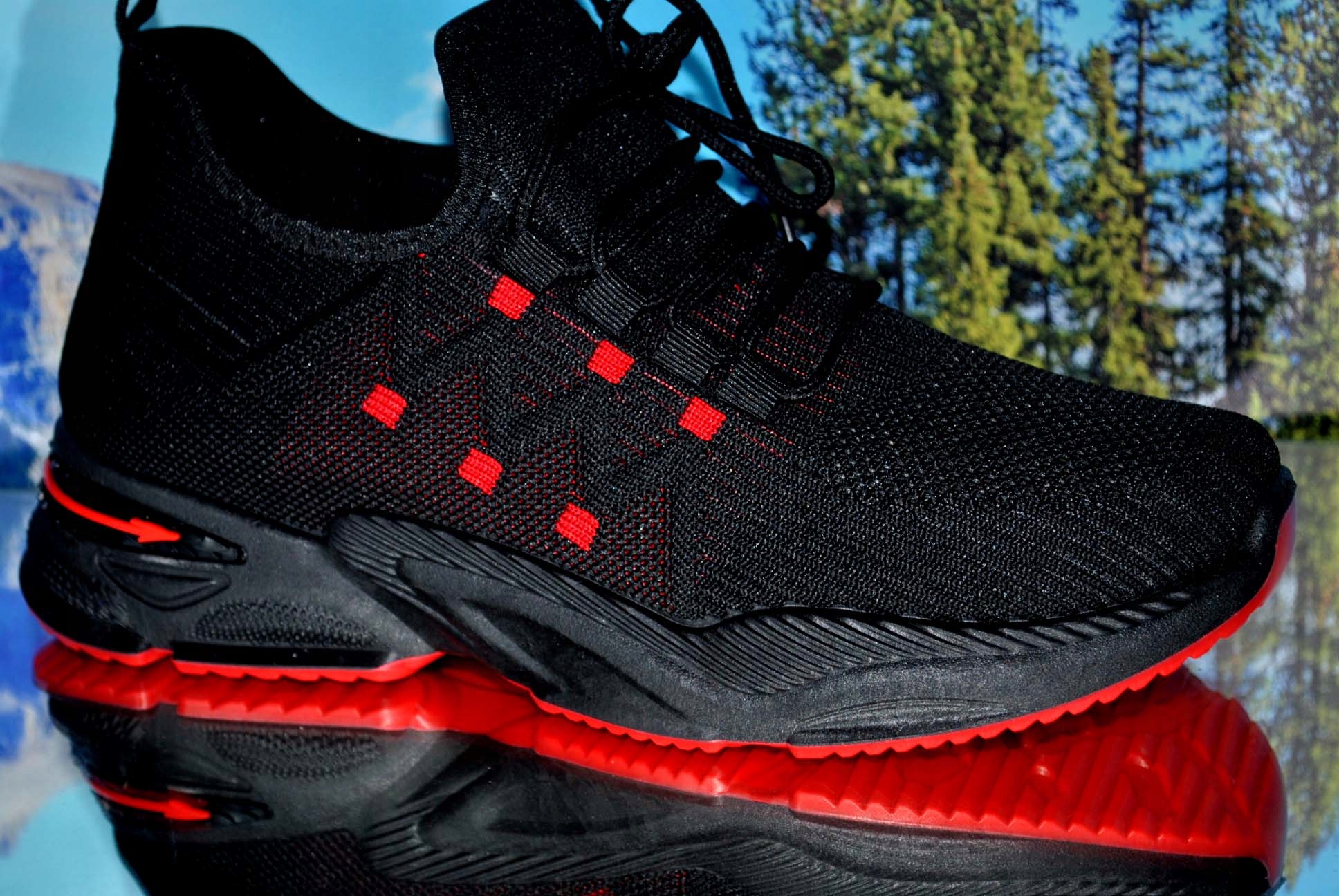 ADIDASY SPORTOWE Do BIEGANIA MĘSKIE BUTY MŁODZIEŻOWE TRAMPKI AIR ORGINAL Marka inna