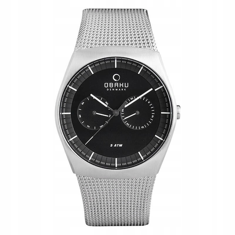 Pánské Hodinky Obaku Denmark V176GMCBMC stříbrný náramek