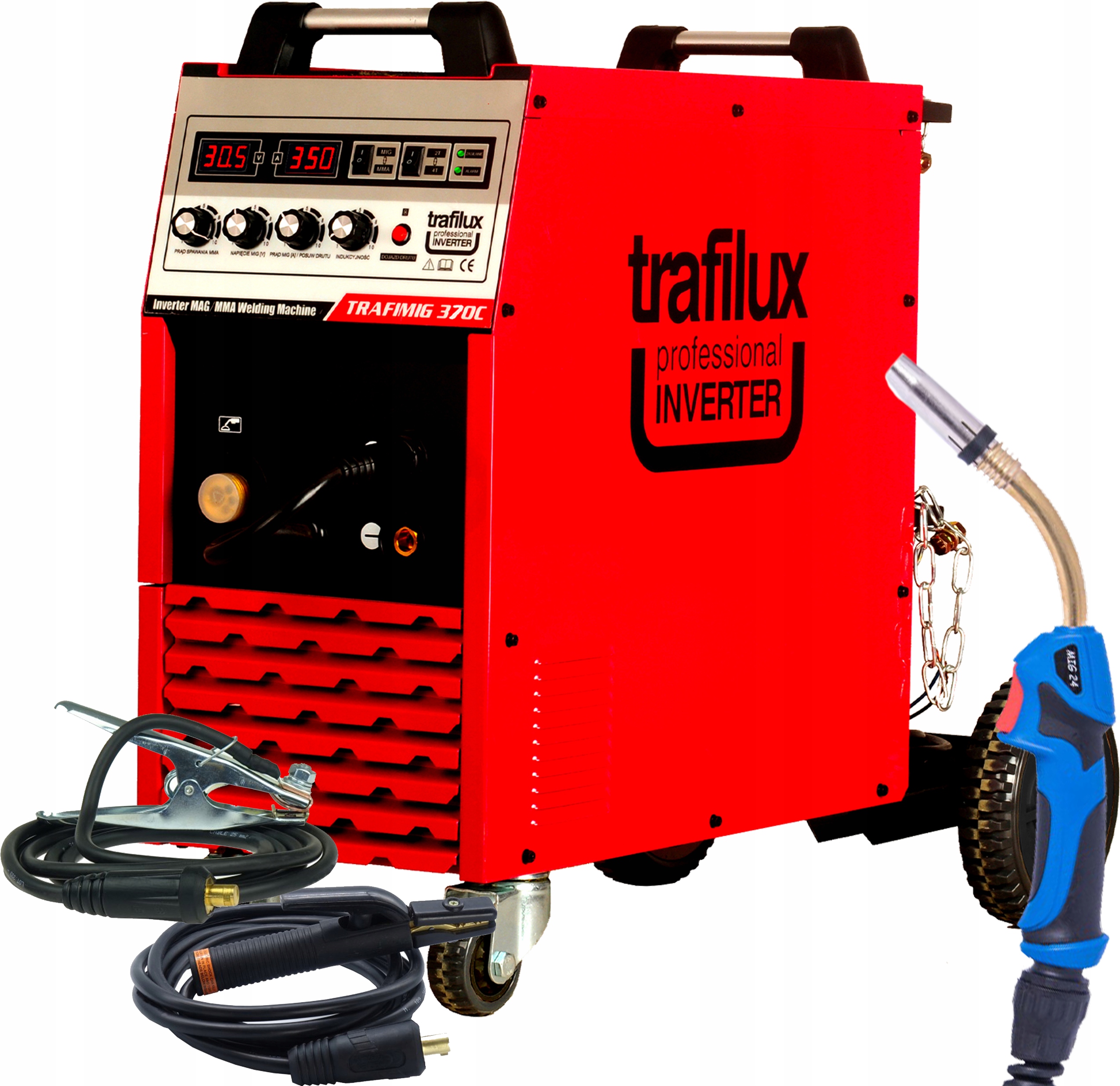 Spawarka Migomat Trafilux Mig 370 C Mma 350A