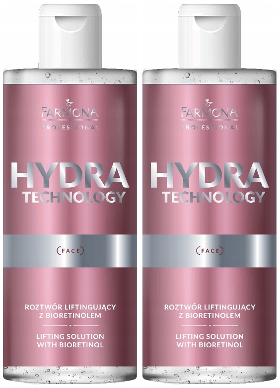 2x Farmona Hydra Technology Liftingový roztok s bioretinolem 500 ml Lesk