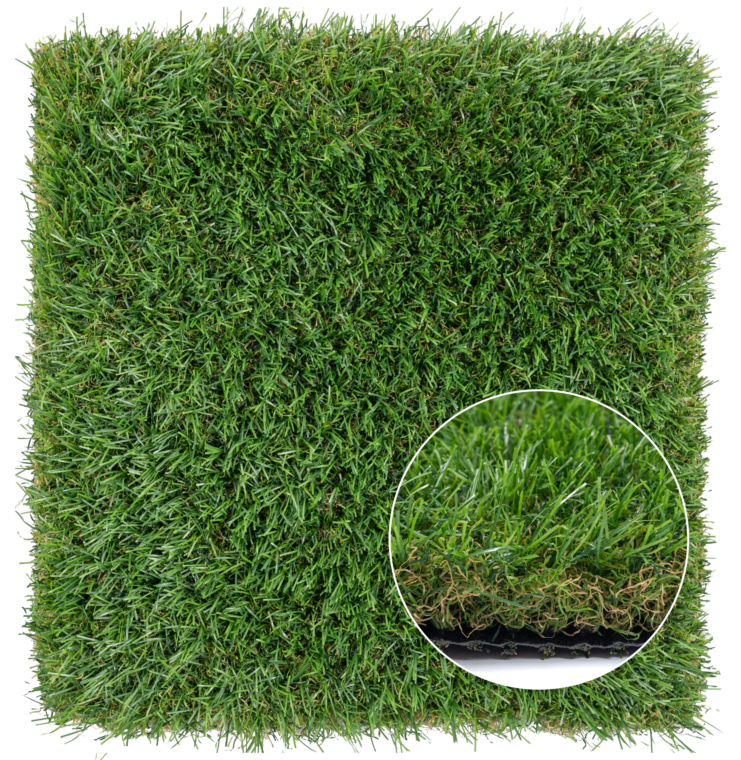 Umělá Tráva 4 m Multigrass Brava 47 mm Zelená Vysoká Silná měkká