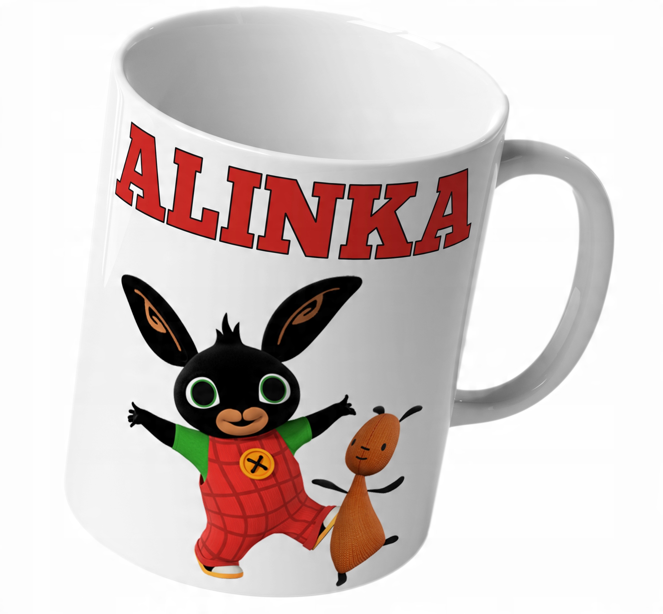 

Królik Bing Bajka Kubek 330 Upominek Prezent+imię