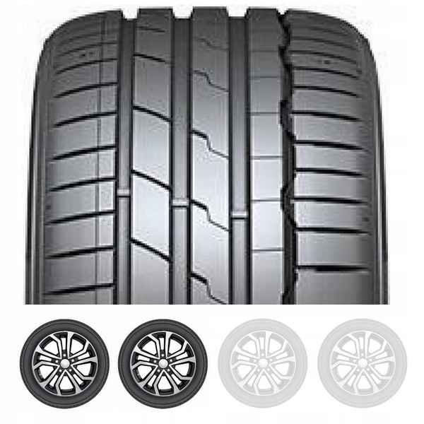 2x літні шини 255 / 40R19 Hankook Ventus S1 evo3