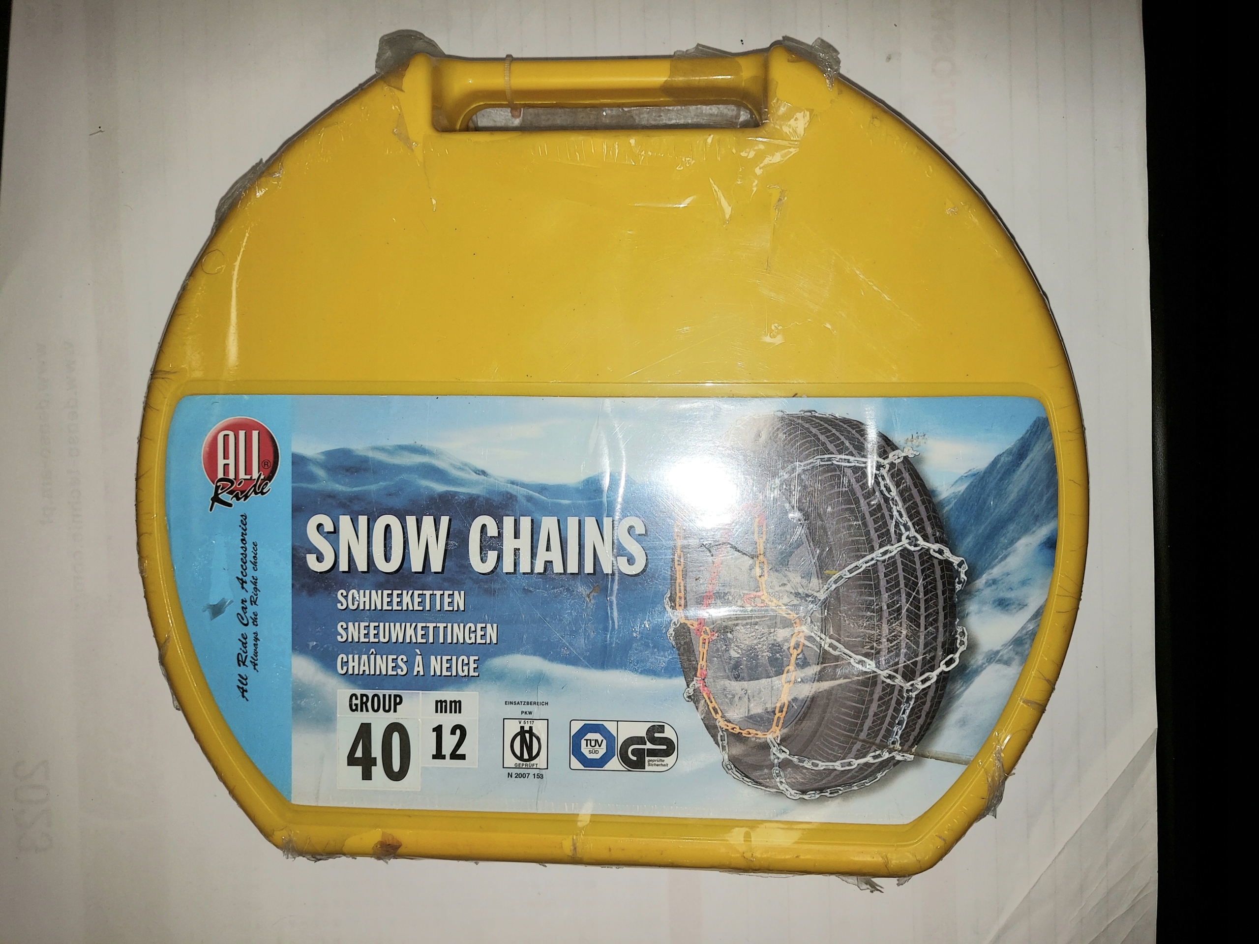 ŁAŃCUCHY ŚNIEGOWE 13" 14" GR40