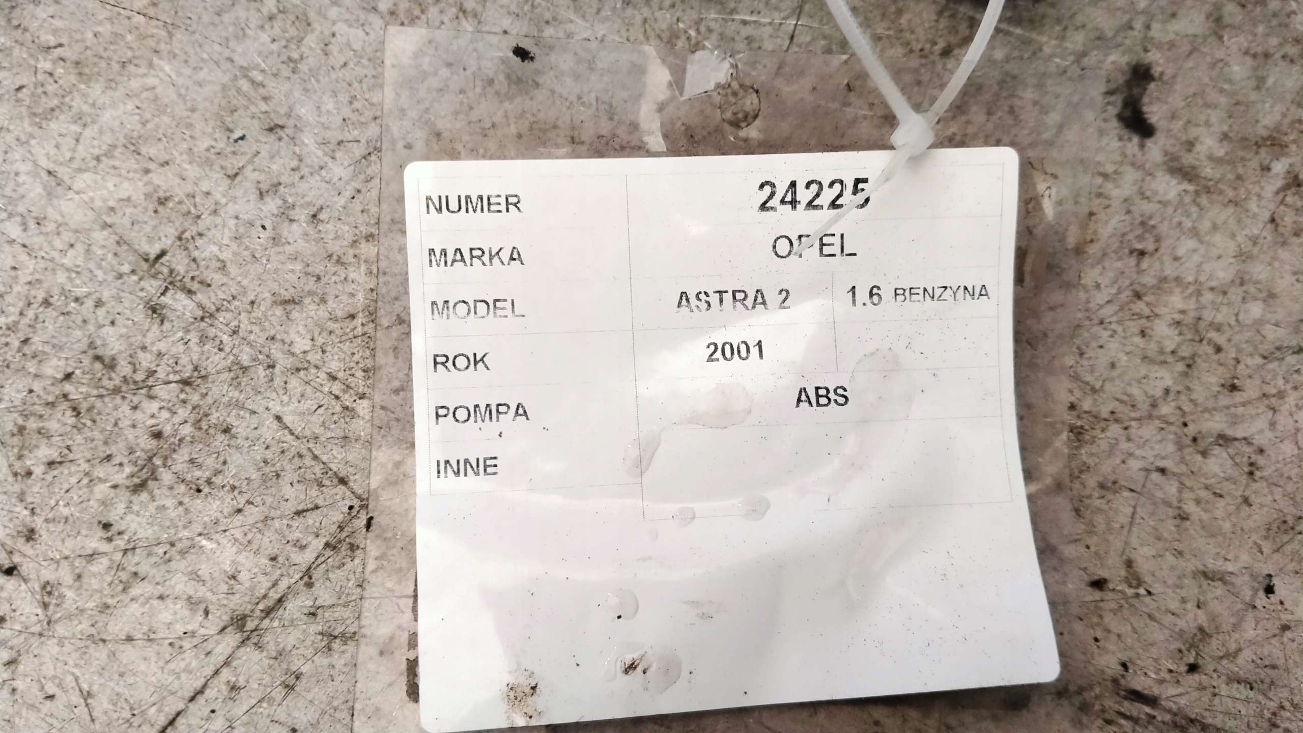 Opel Astra II Pompa ABS 0265216651 0273004362