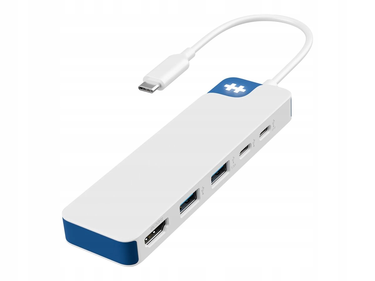 Hub Usb-c HyperDrive Flex 5 Portów, Niebieski Hyper (HD4101BUGL)