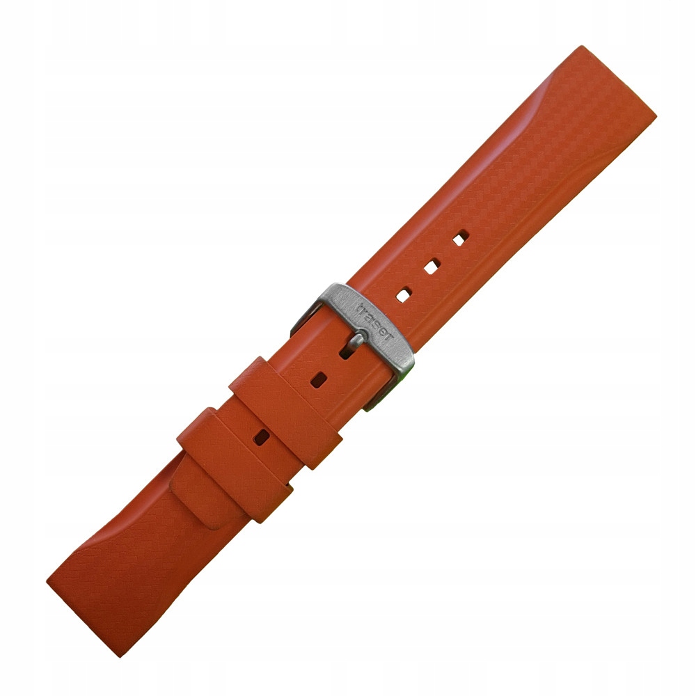 Pásek k hodinkám Traser TS-107421 oranžový 22 mm