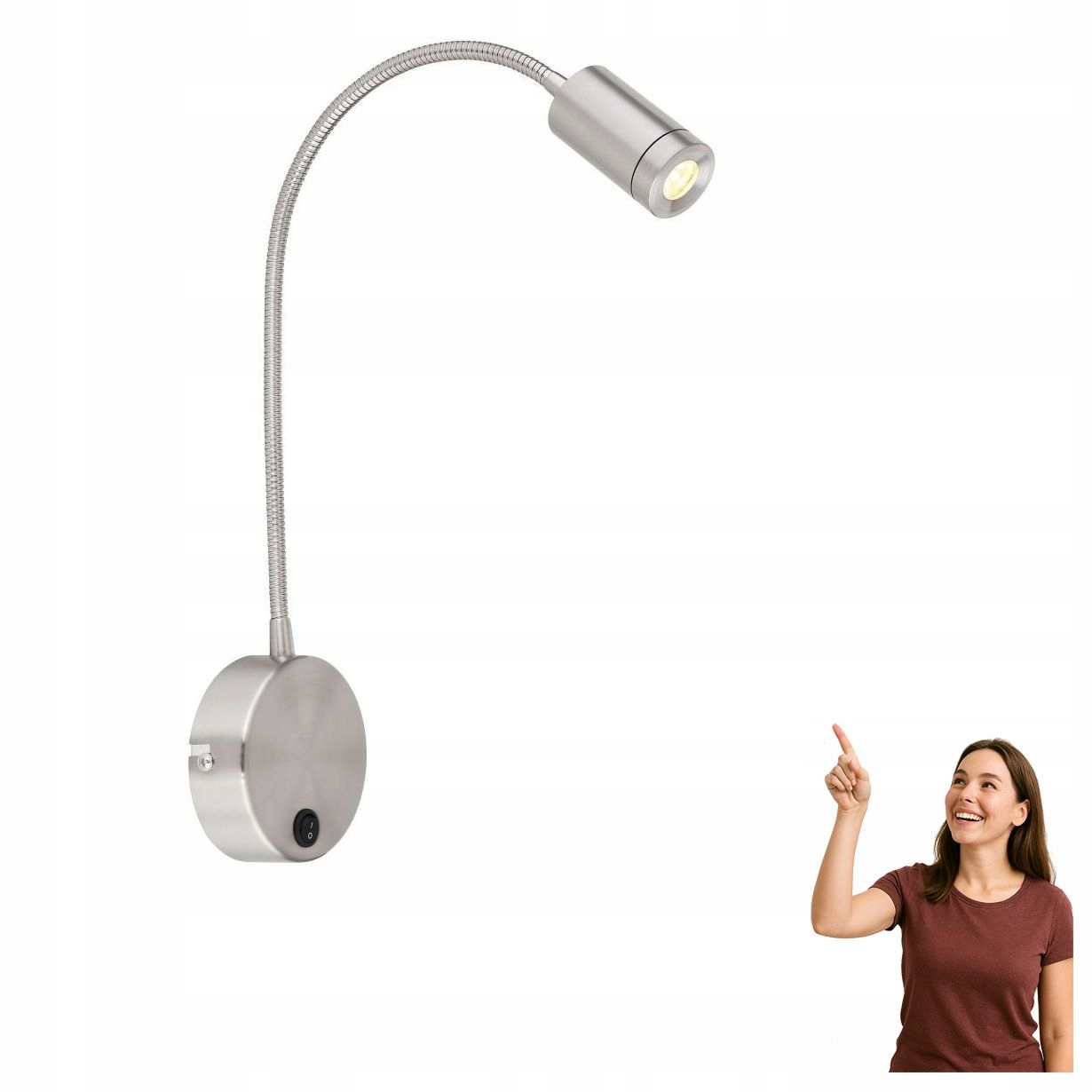 Led nástěnné svítidlo 3W Milly 57311N Globo