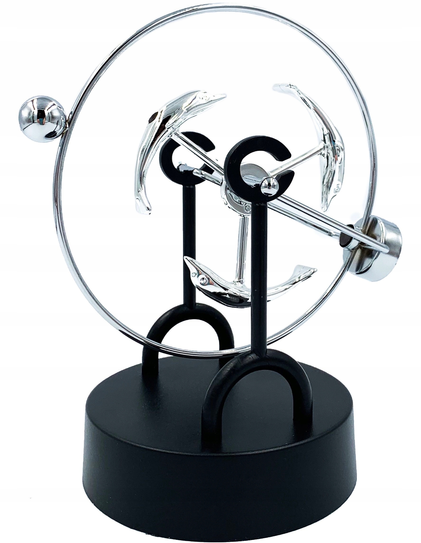 

Perpetum mobile zabawkowe z delfinami ozdoba