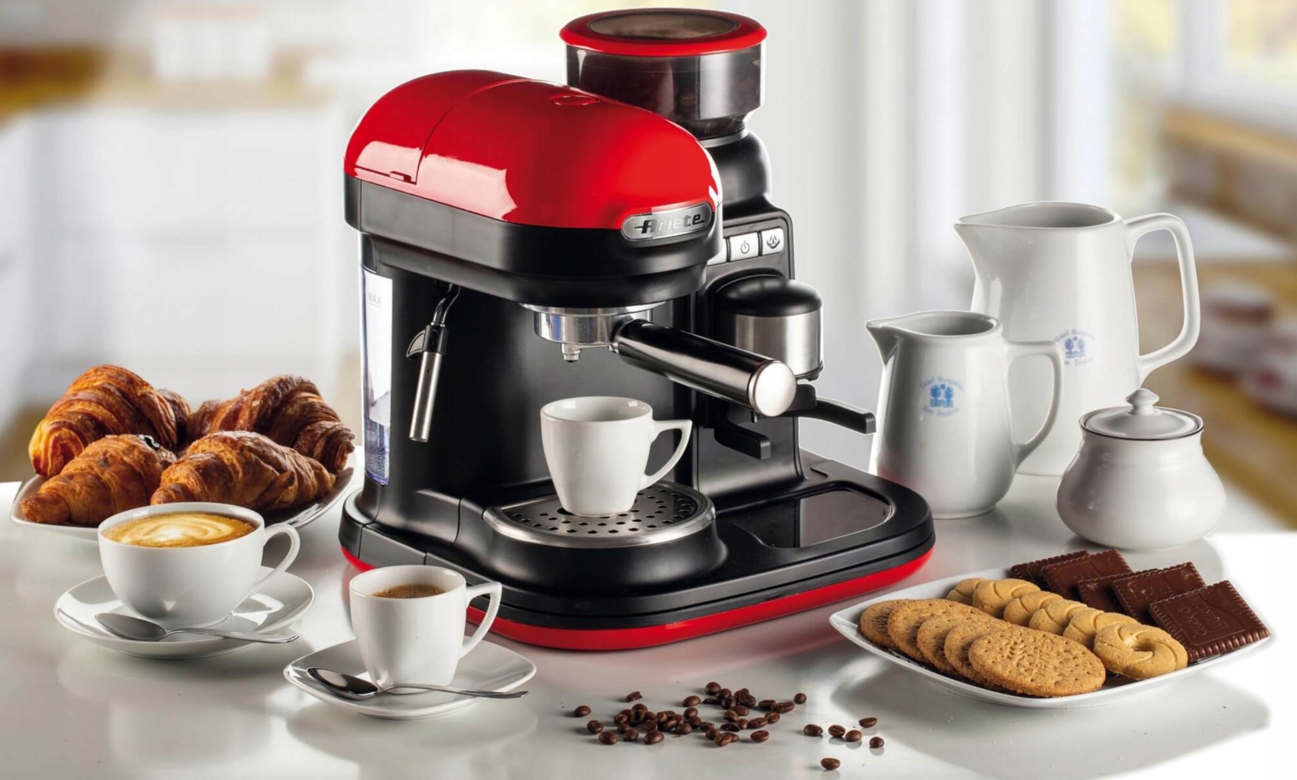 EKSPRES CIŚNIENIOWY KOLBOWY Ariete 1080 W czerwony Marka Ariete