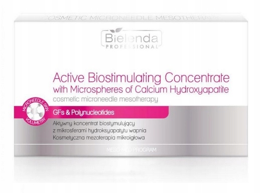 Bielenda Koncentráty Hydroxyapatitu pro Mezoterapii 10x3ml, Pleť Pevnost