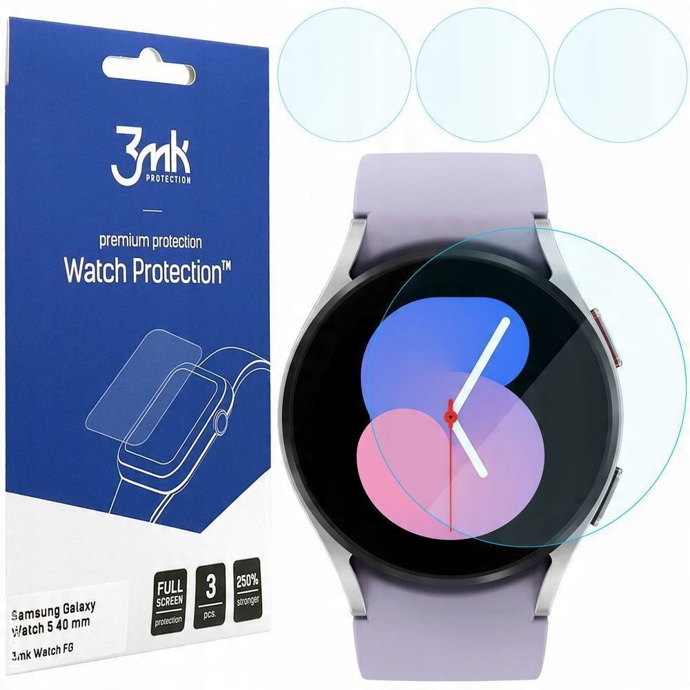 

Folia Ochronna 3mk do Galaxy Watch 5 40mm 3szt