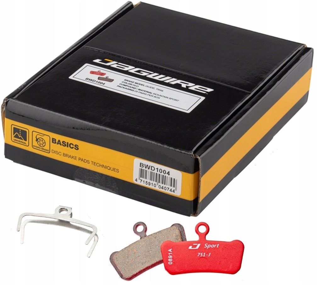 JAGWIRE AVID TRAIL 7 9 XO SRAM GUIDE OEM klocki Typ roweru MTB