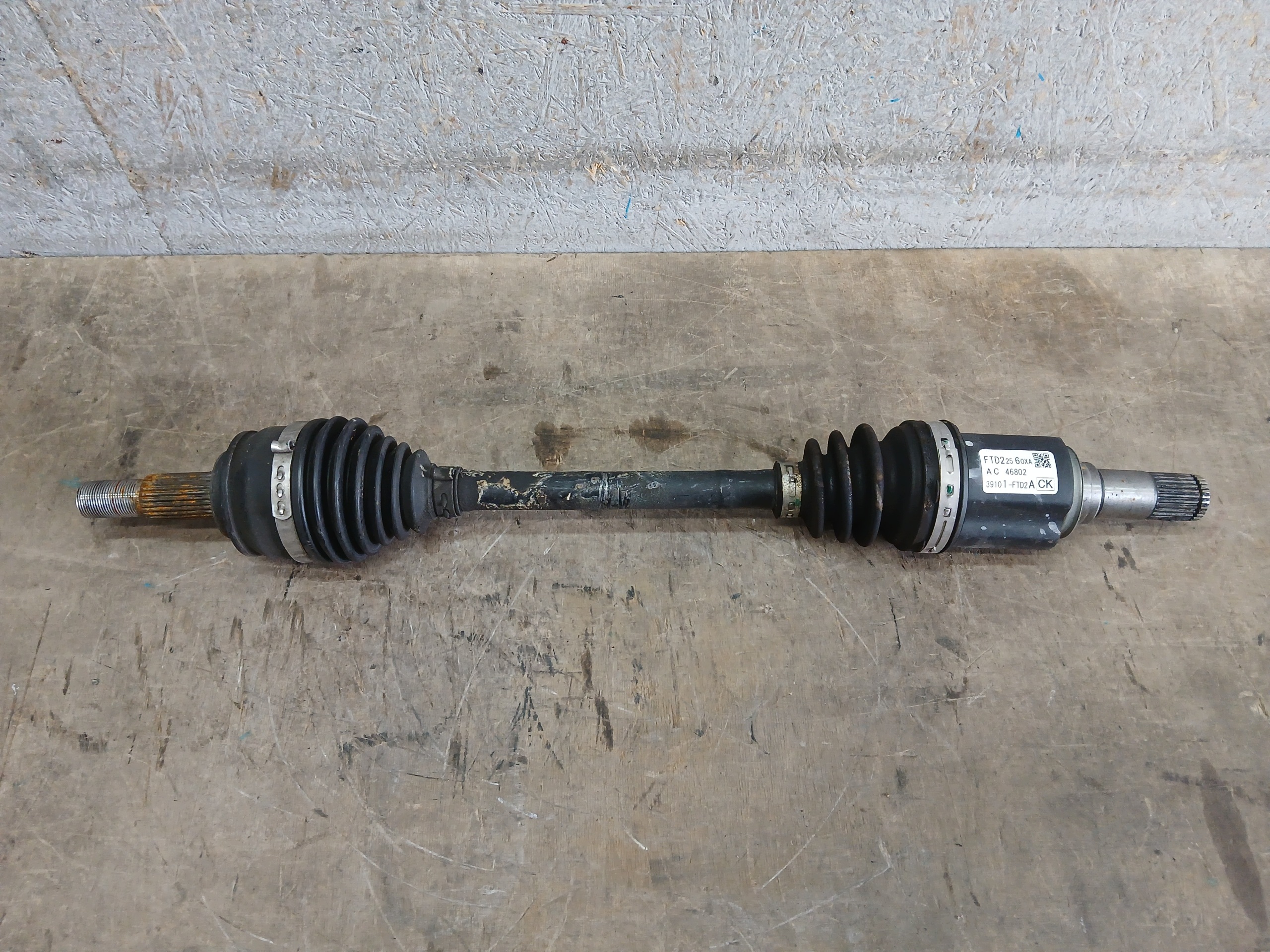 semi-axis left front MAZDA II 2 DJ 14- 39101-FTD2A-CK