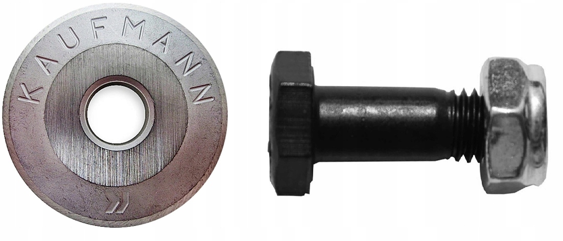 KAUFMANN KÓŁKO TNĄCE 22MM DO TOPLINE GLAZURY PROFI + OŚKA ZESTAW