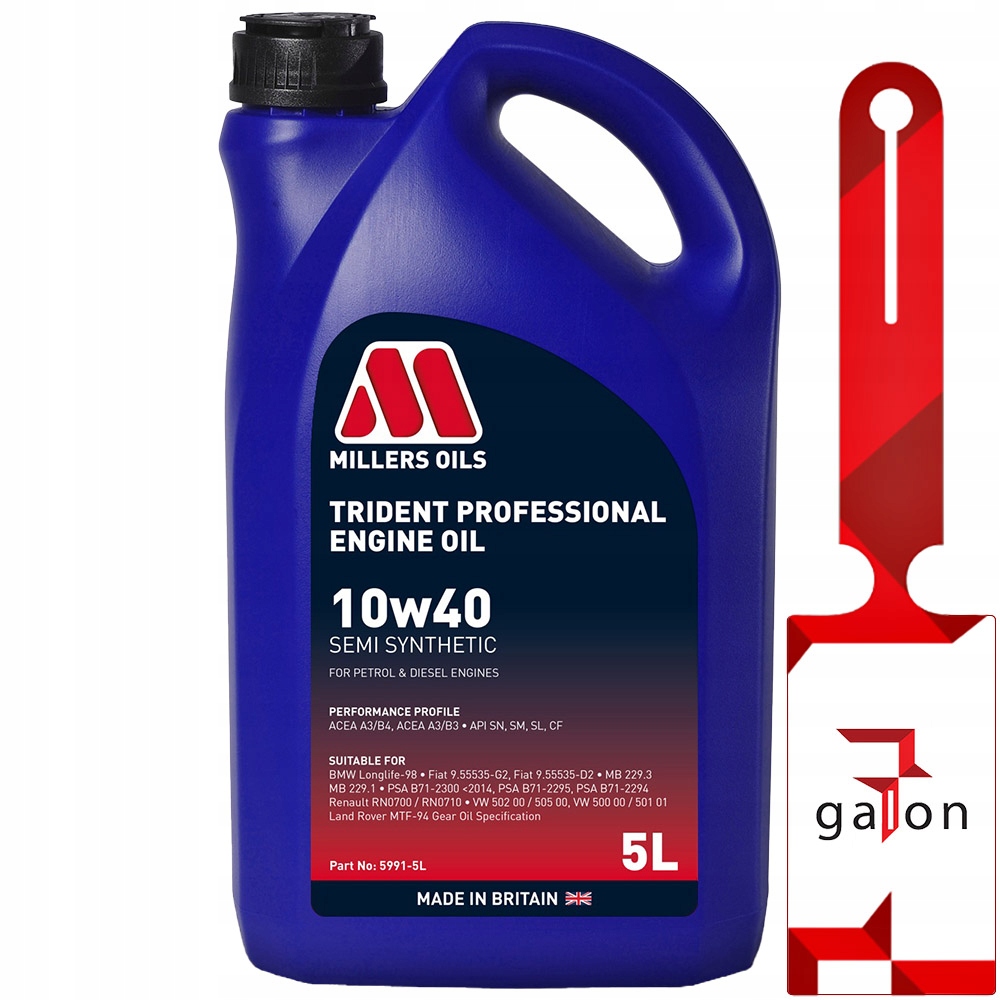 

Millers Trident Professional 10w40 5L