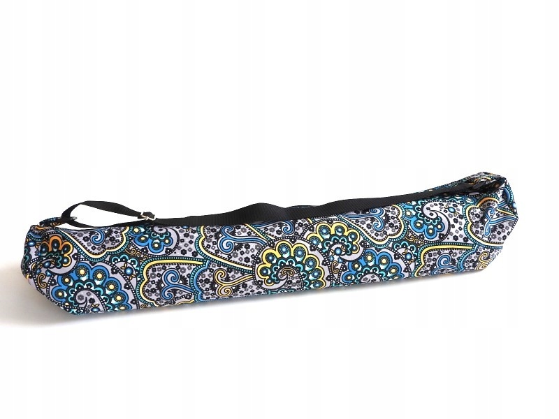 Torba niebieska 75 cm na matę Joga Fitness