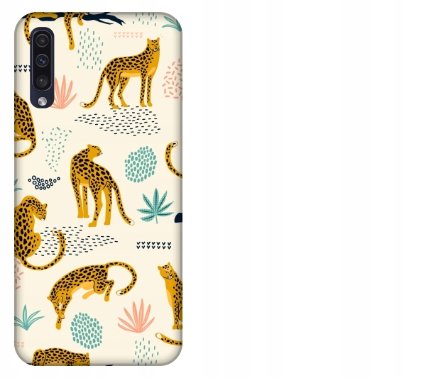 

Etui pokrowiec Samsung Galaxy A50 Lampart pantera