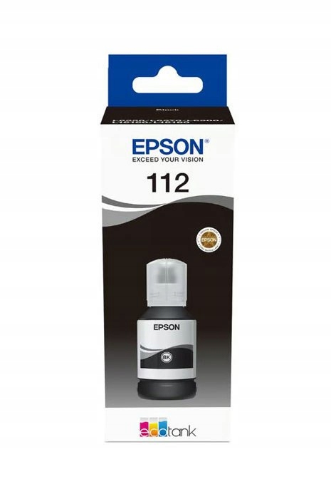 Tusz w butelce Black Epson 112 (T06C1, C13T06C14A)
