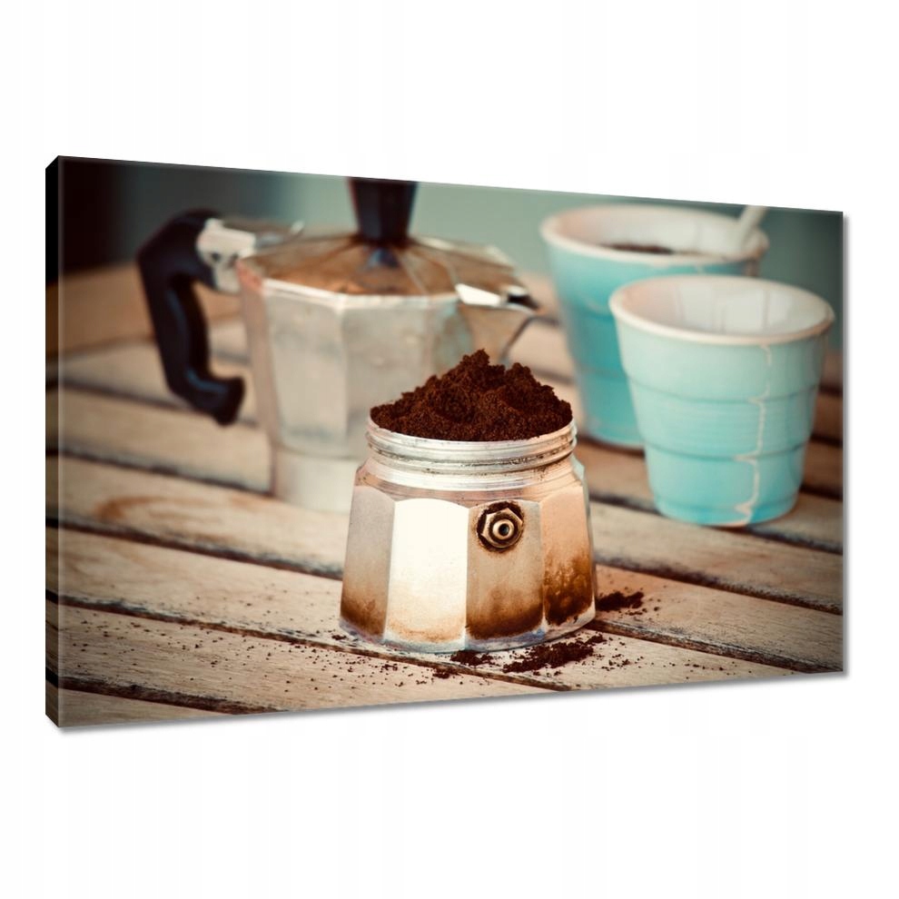 

Obrazy 90x60 Kawa Kawka Coffee Kaffe