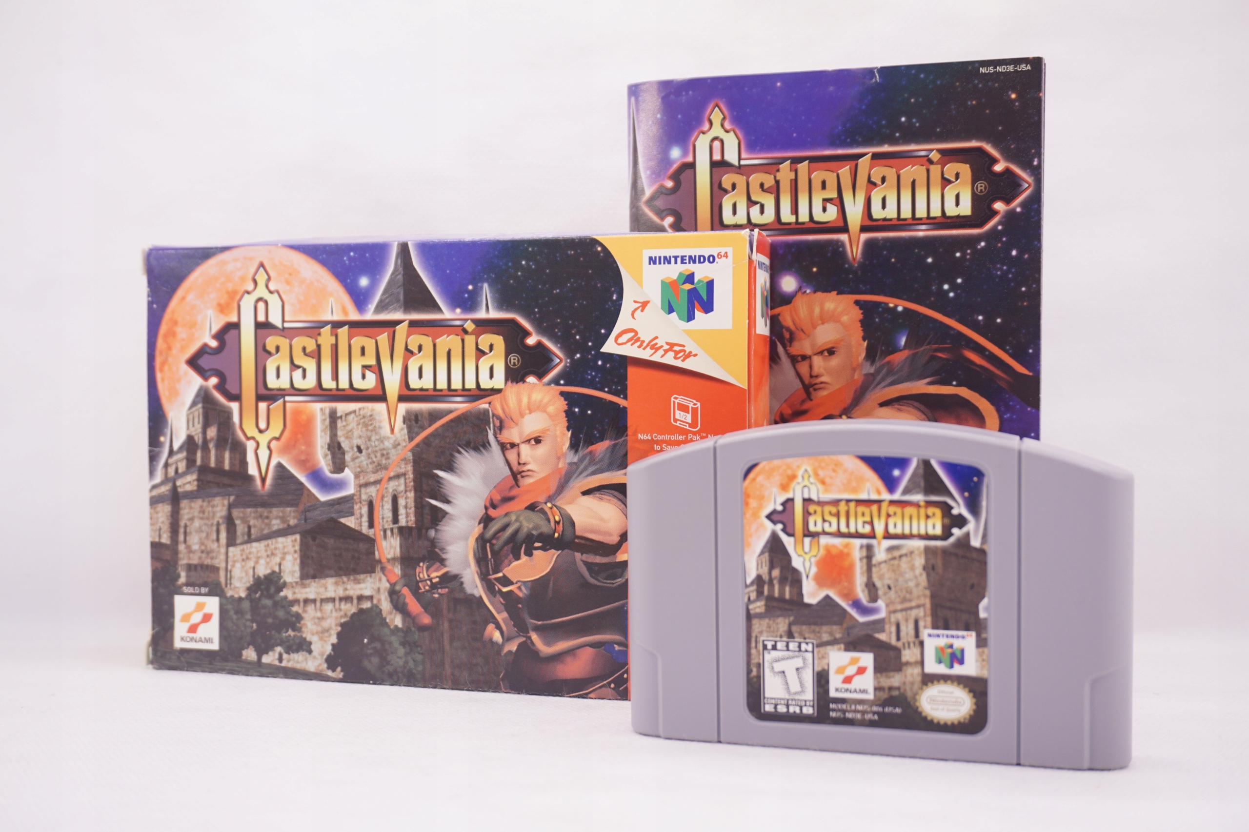 Castlevania Nintendo 64 NTSC/U NOA Tytuł Castlevania