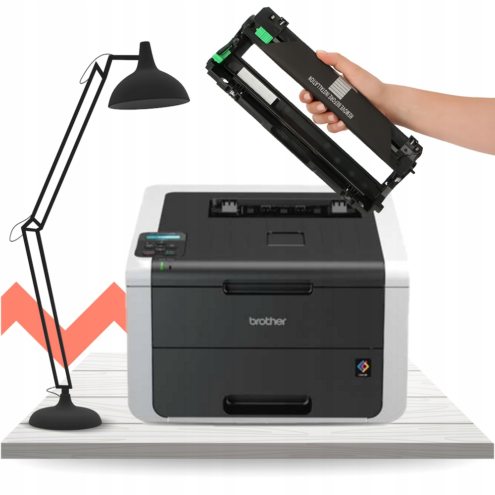 Bęben do Brother HL-3170 (CMYK, DR-241CL) Przeznaczenie Brother