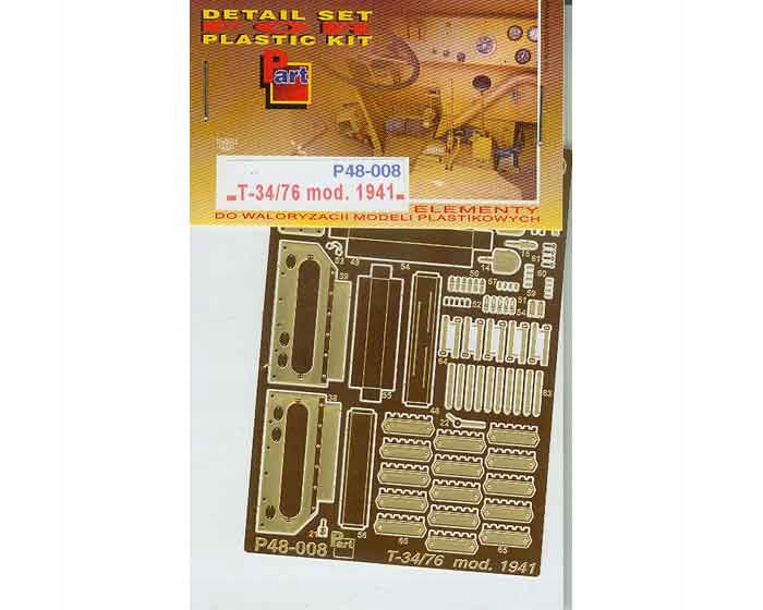 Part P48-008 1/48 T-34/76 mod.1941 (Tamiya)